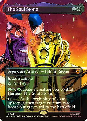 The Soul Stone (SPM) (243) / Borderless / Foil