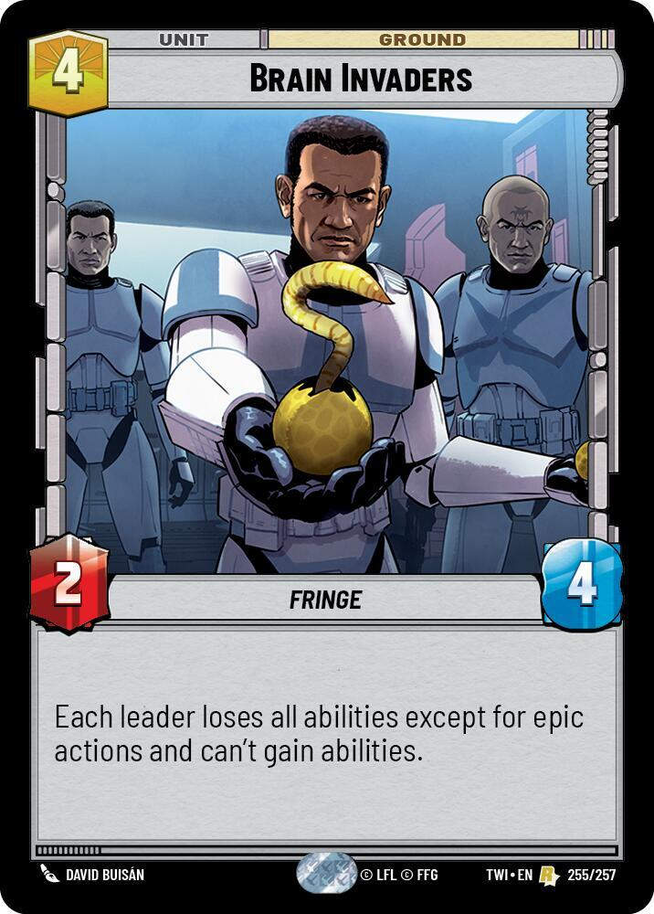 Brain Invaders (TWI) (255/257) / Foil