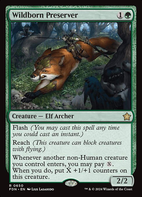 Wildborn Preserver (FDN) (650) (Starter)