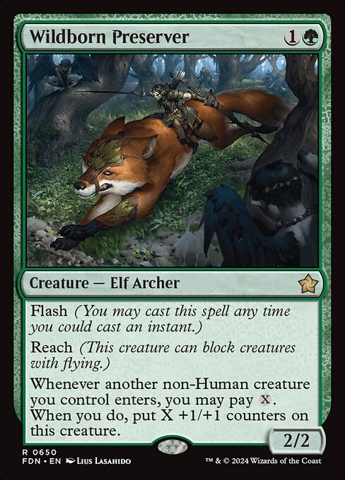 Wildborn Preserver (FDN) (650) (Starter)