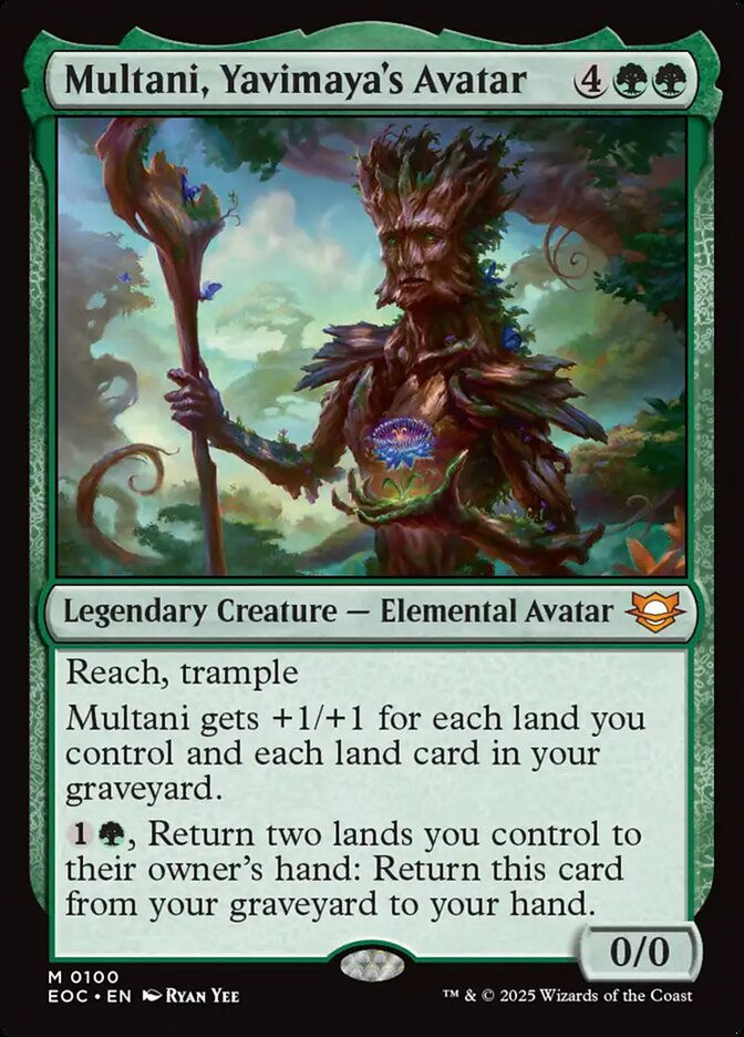 Multani, Yavimaya's Avatar (EOC) (100)