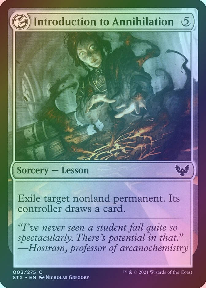 Introduction to Annihilation (STX) (3) / Foil