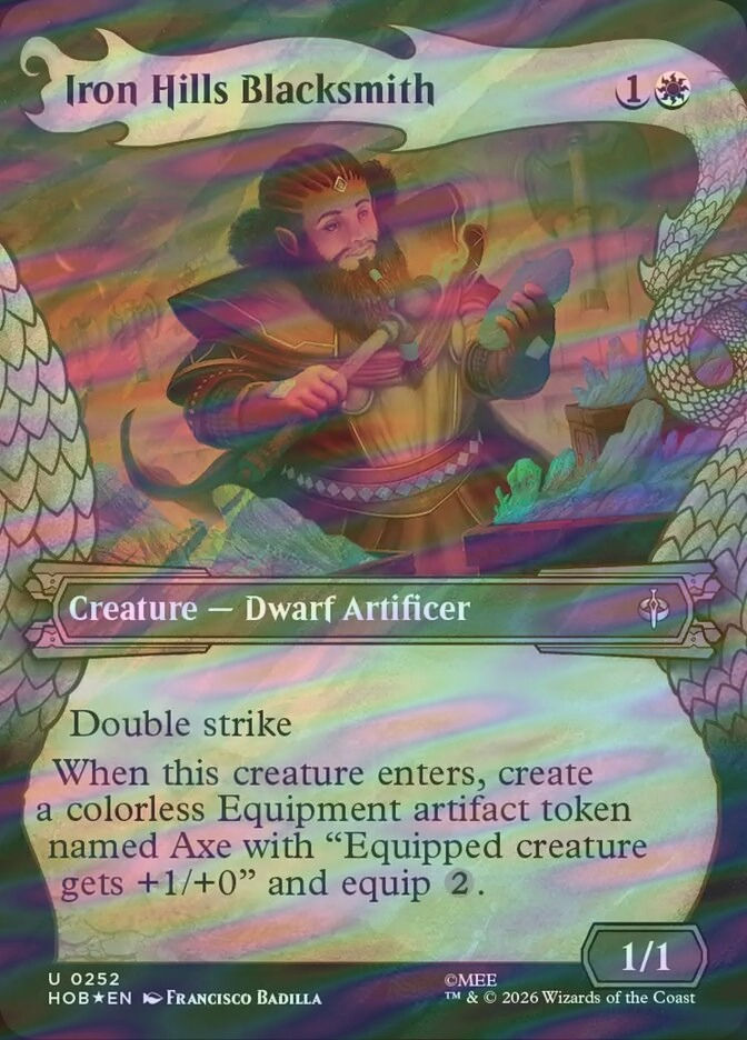 Iron Hills Blacksmith (HOB) (252) / Surge Foil