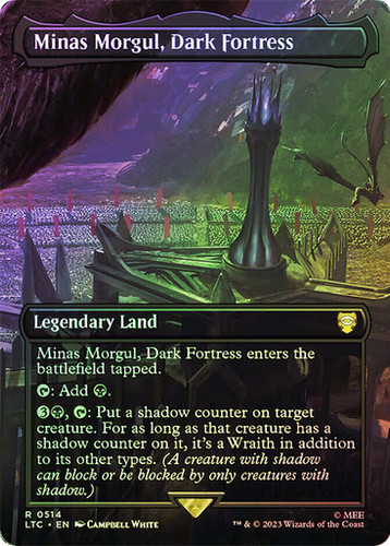 Minas Morgul, Dark Fortress (ltc) (514) / Scene Foil | MTG Wolf México