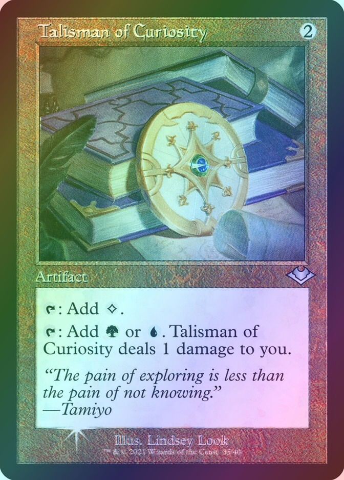 Talisman of Curiosity (H1R) (35) / Foil