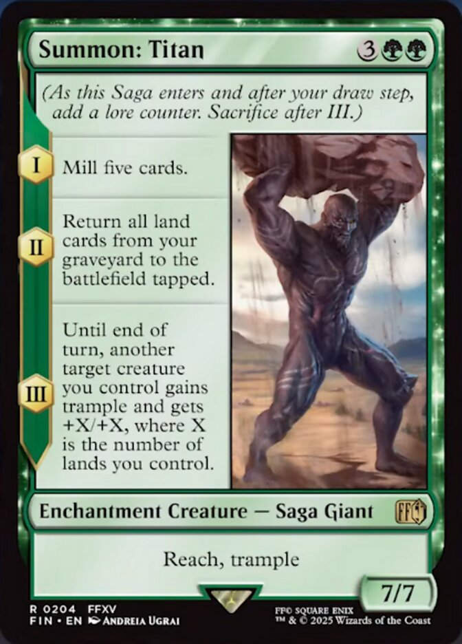 Summon: Titan (FIN) (204)