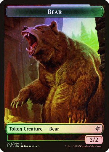 Bear Token // Food Token (#15) (TELD) / Foil