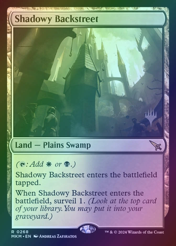 Shadowy Backstreet (PMKM) (268p) / Foil