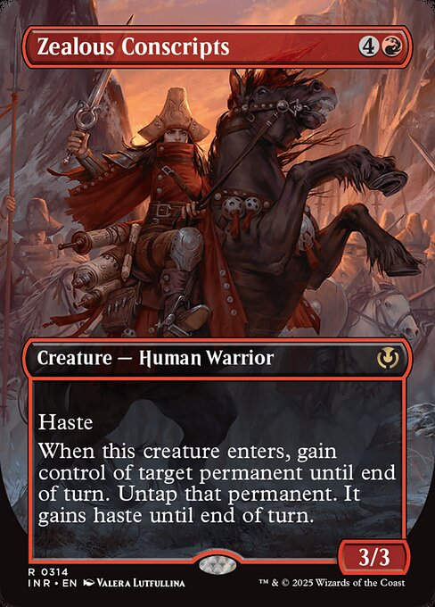 Zealous Conscripts (INR) (314) / Borderless