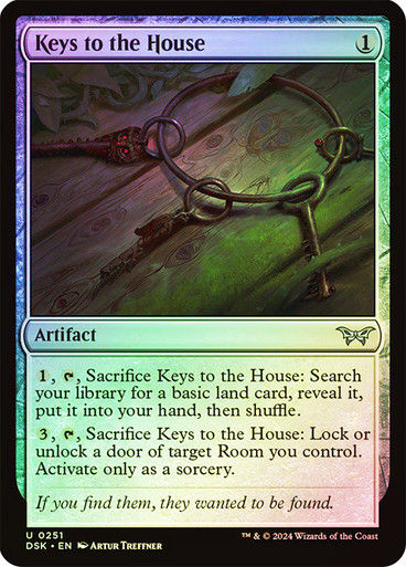 Keys to the House (DSK) (251) / Foil
