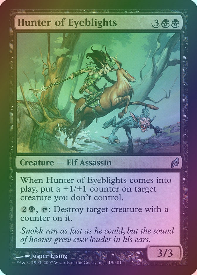Hunter of Eyeblights (LRW) (119) / Foil