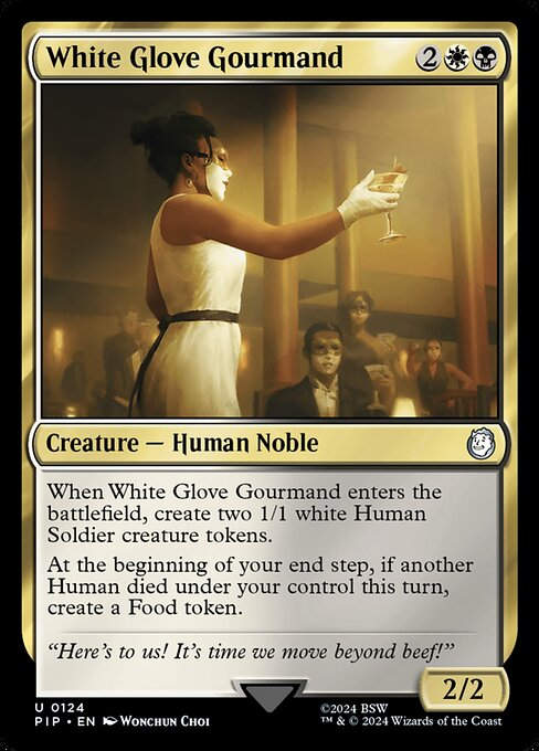 White Glove Gourmand (pip) (124)