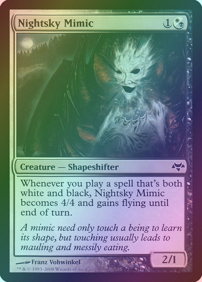 Nightsky Mimic (EVE) (91) / Foil