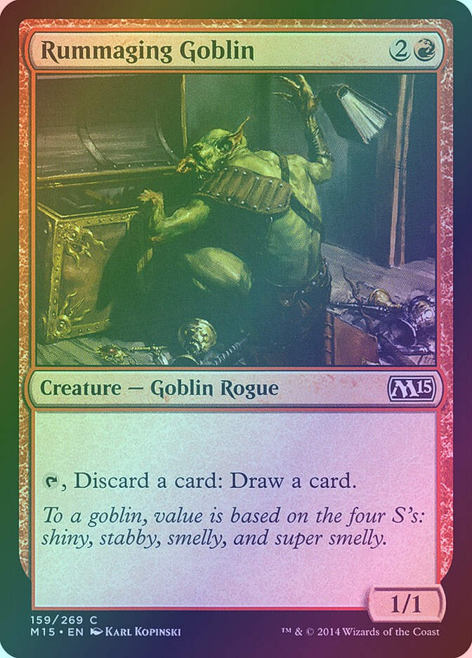 Rummaging Goblin (M15) (159) / Foil