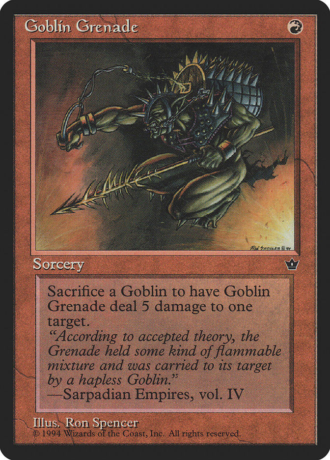 Goblin Grenade (fem)