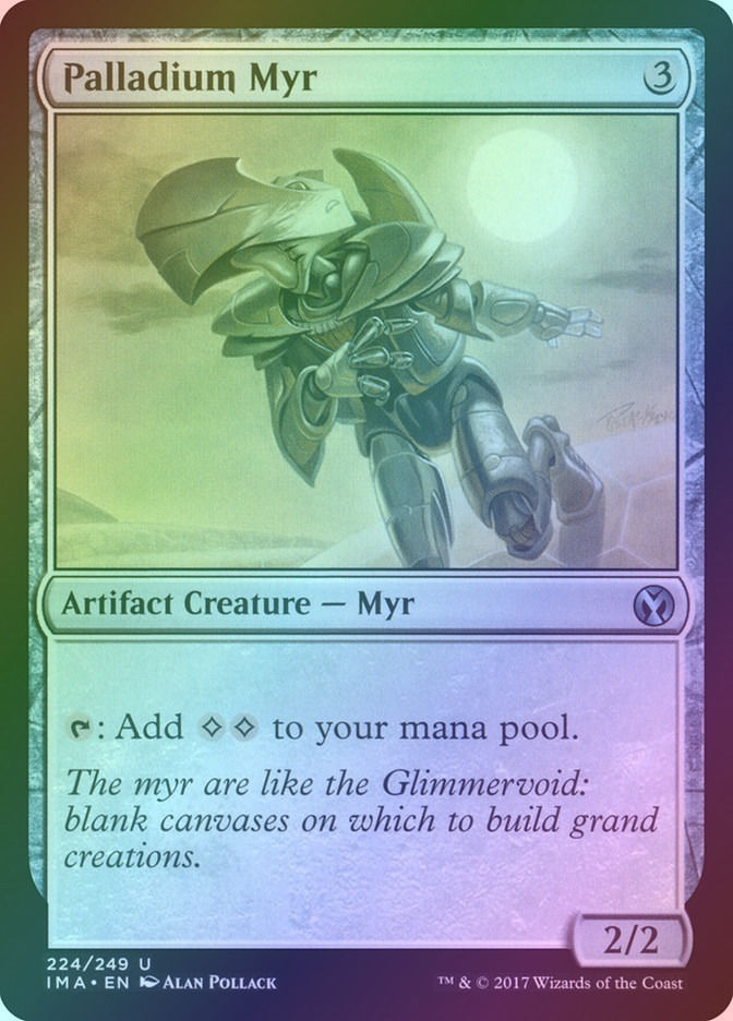 Palladium Myr (IMA) (224) / Foil