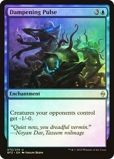 Dampening Pulse (BFZ) (75) / Foil