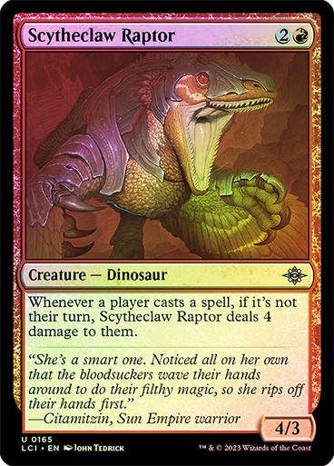 Scytheclaw Raptor (lci) / Foil