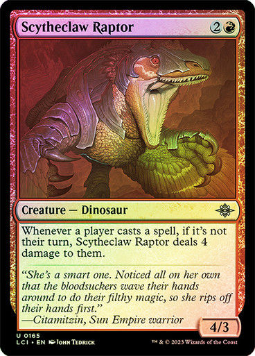 Scytheclaw Raptor (lci) / Foil