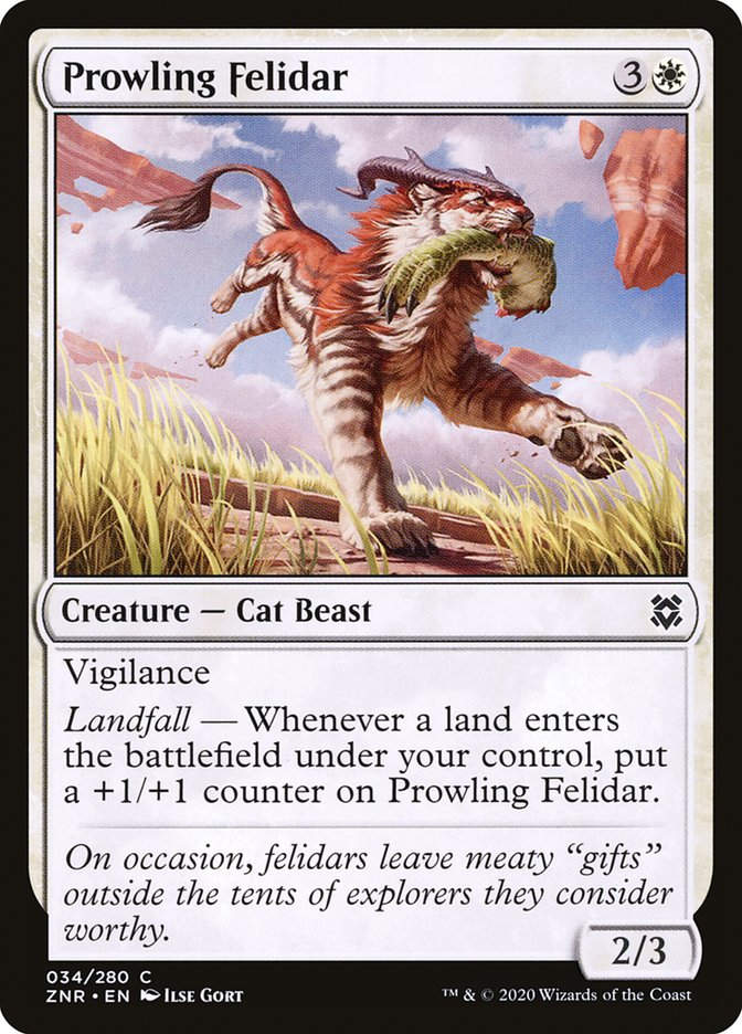 Prowling Felidar (ZNR) (34)