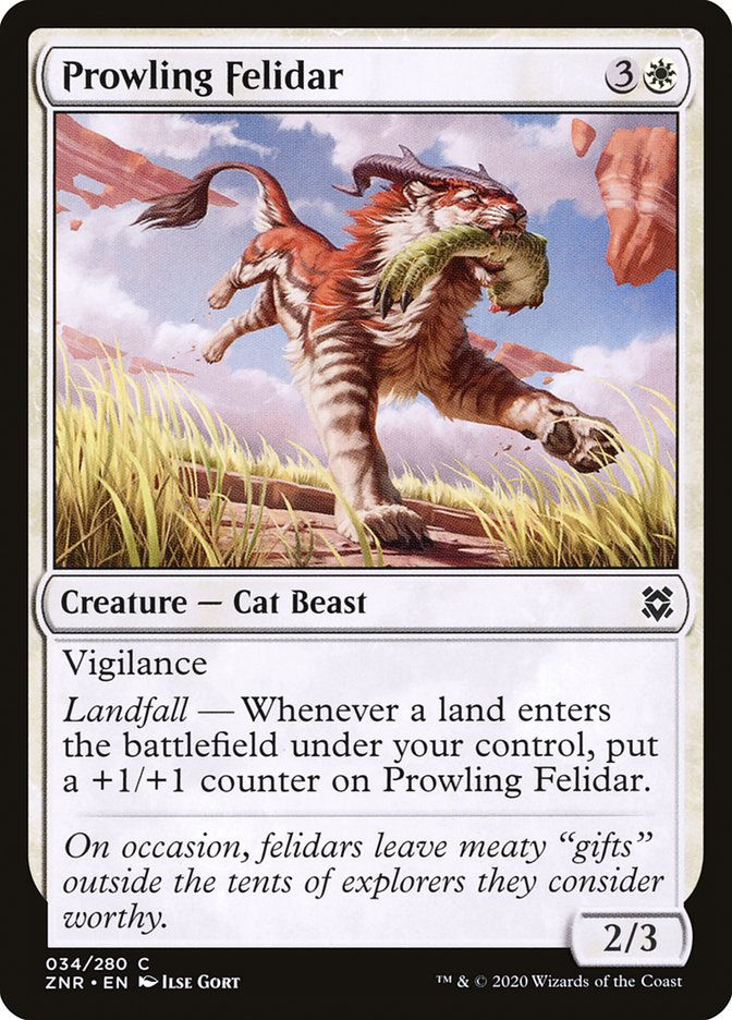 Prowling Felidar (ZNR) (34)