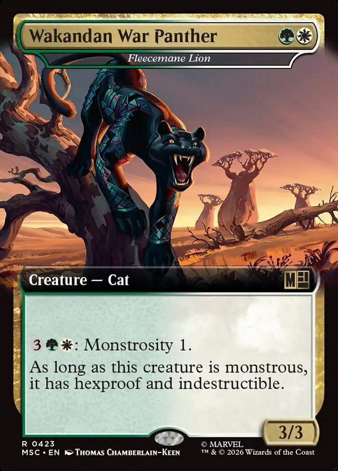 Fleecemane Lion (MSC) (423) / Extended Art