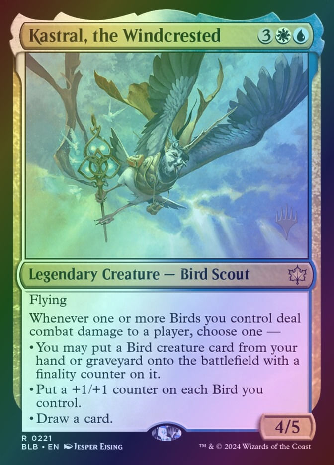 Kastral, the Windcrested (PBLB) (221p) / Foil