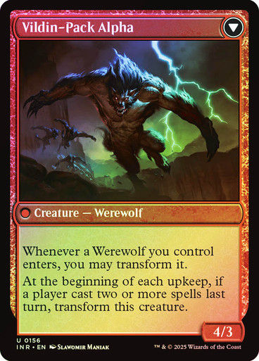 Geier Reach Bandit // Vildin-Pack Alpha (INR) (156) / Foil — cara 2 de 2