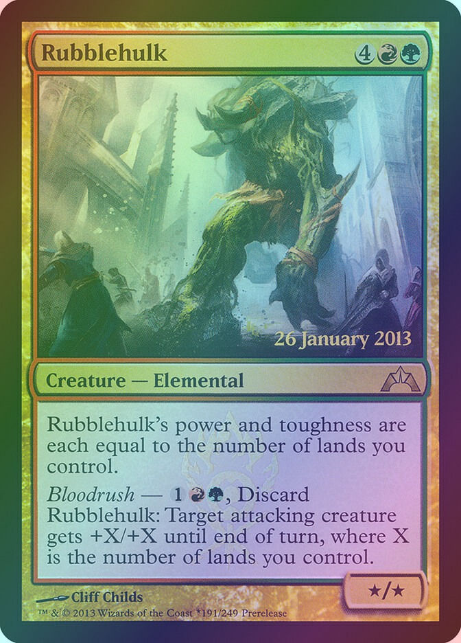 Rubblehulk (PGTC) (191★) / Foil