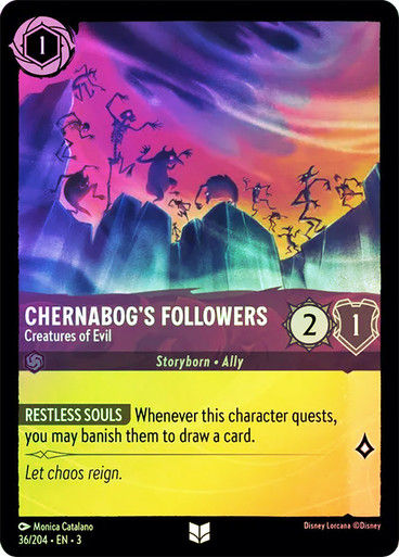 Chernabog's Followers - Creatures of Evil (LOR_ITI) / Foil
