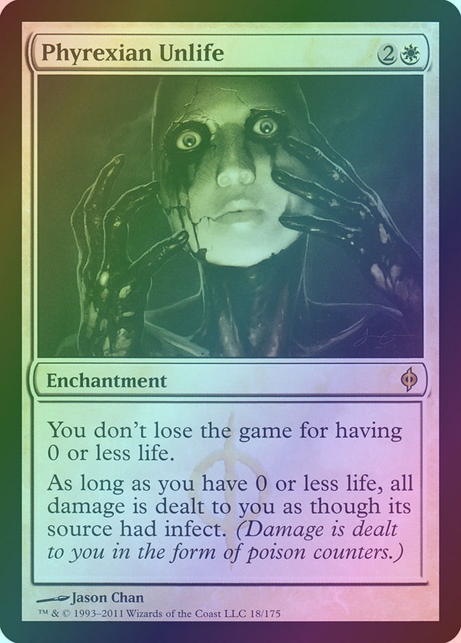 Phyrexian Unlife (NPH) (18) / Foil