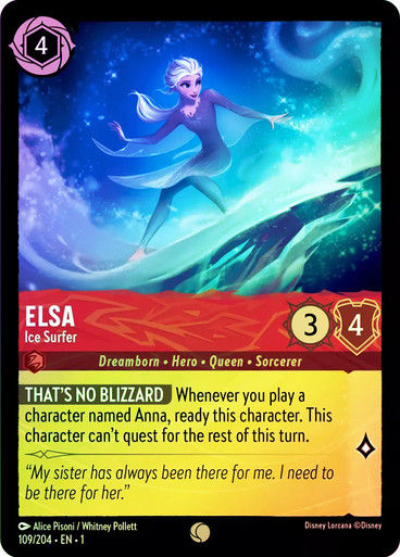Elsa - Ice Surfer (LOR_TFC) / Foil