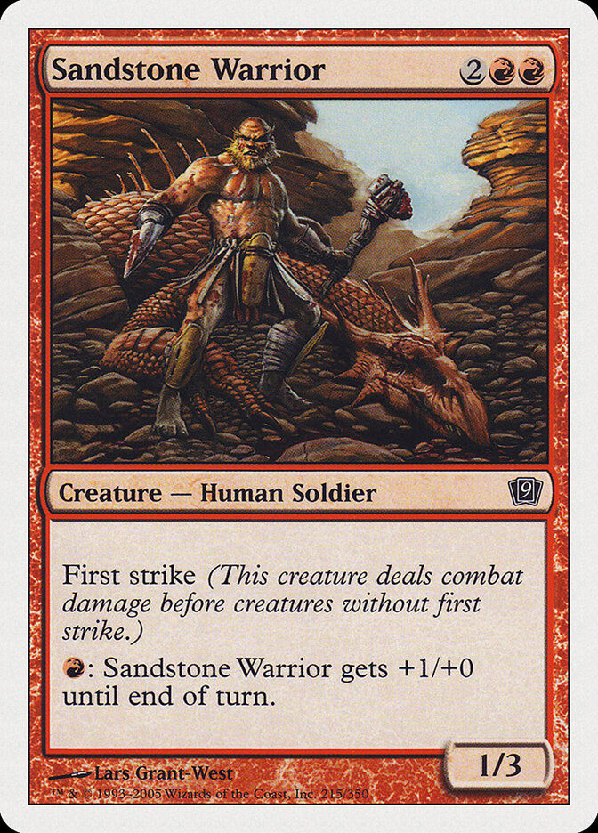 Sandstone Warrior (9ED) (215)
