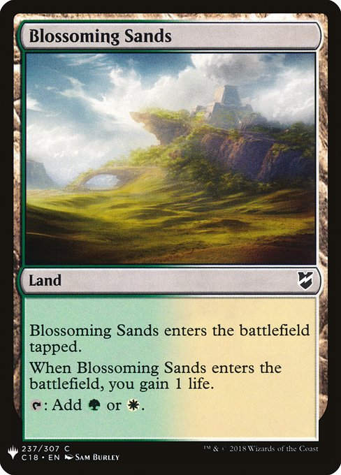 Blossoming Sands (PLST) (C18-237)