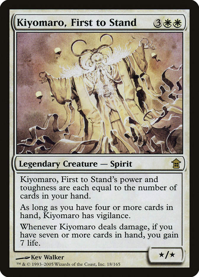 Kiyomaro, First to Stand (sok)