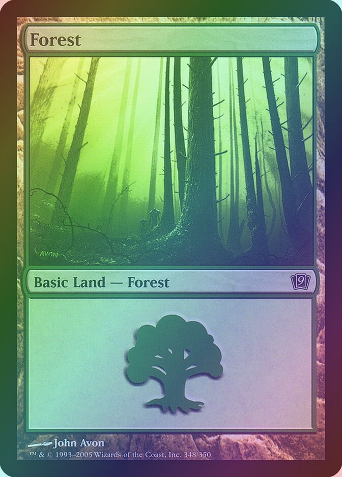Forest (9ED) (348★) / Foil
