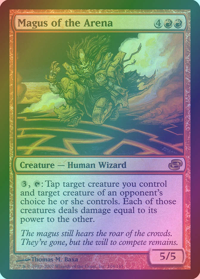 Magus of the Arena (PLC) (104) / Foil