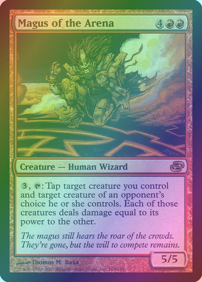 Magus of the Arena (PLC) (104) / Foil