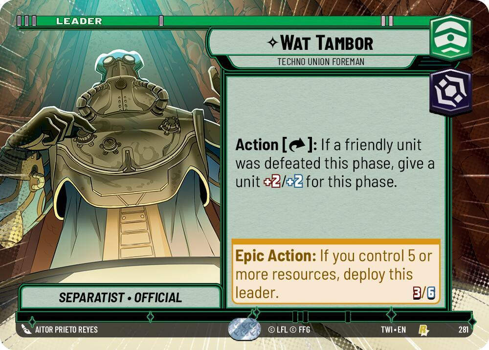 Wat Tambor - Techno Union Foreman (Hyperspace) (TWI) (281)