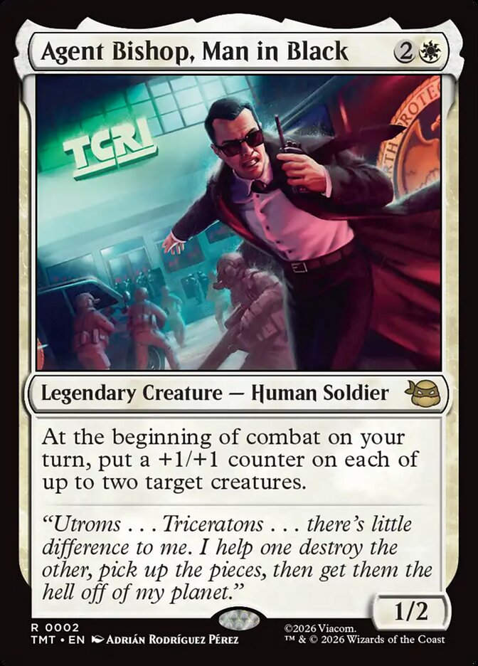 Agent Bishop, Man in Black (TMT) (2)