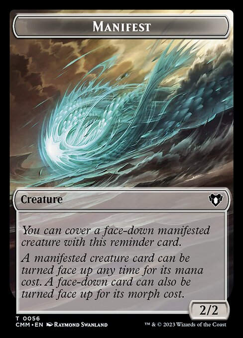 Manifest // Eldrazi Scion (tcmm) (Commander Deck)