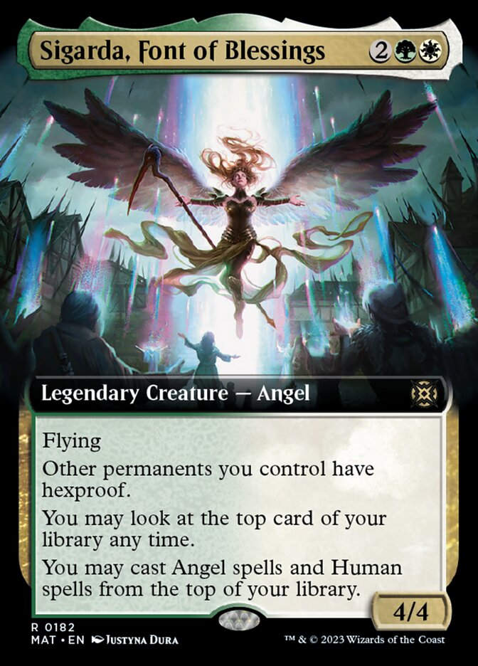 Sigarda, Font of Blessings (MAT) / Extended Art