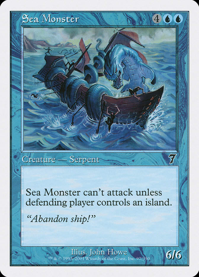 Sea Monster (7ED) (97)