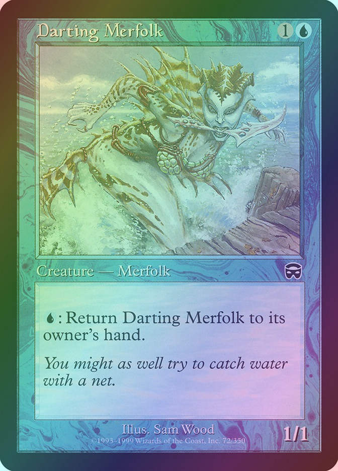 Darting Merfolk (MMQ) (72) / Foil