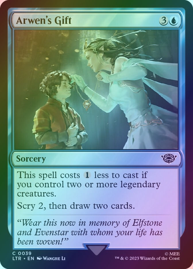 Arwen's Gift (LTR) (39) / Foil