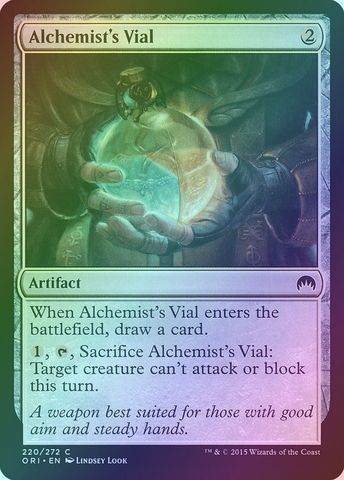 Alchemist's Vial (ORI) (220) / Foil