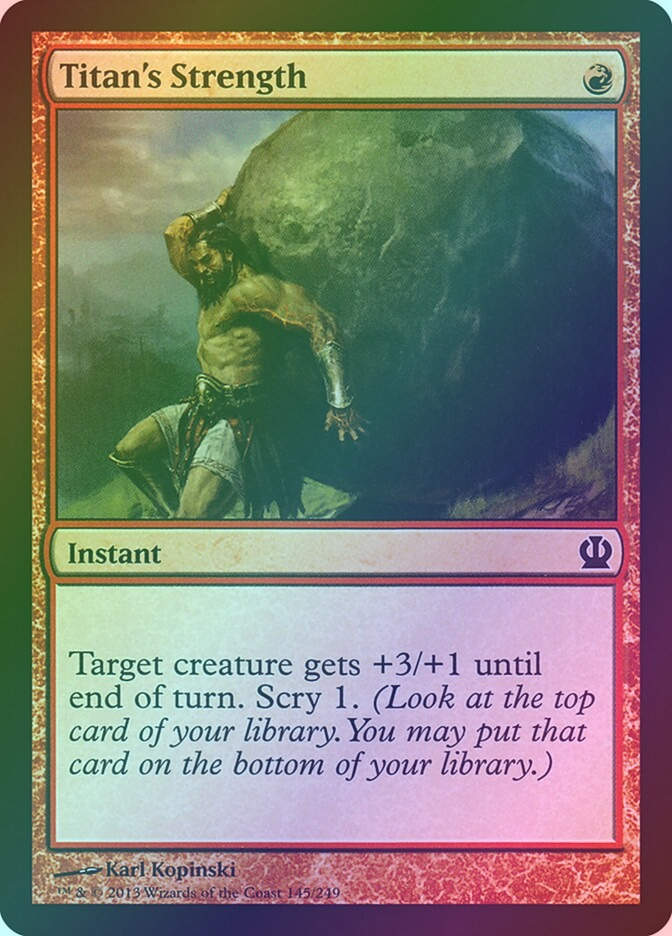 Titan's Strength (THS) (145) / Foil