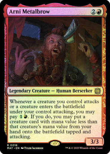 Arni Metalbrow (MAT) / Foil