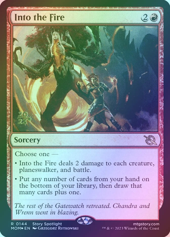 Into the Fire (PMOM) (144s) / Foil
