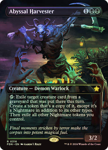 Abyssal Harvester (FDN) (316) / Foil / Borderless